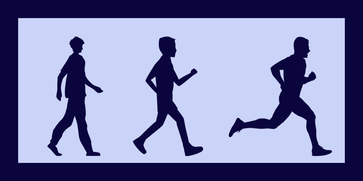 How to start running from nothing