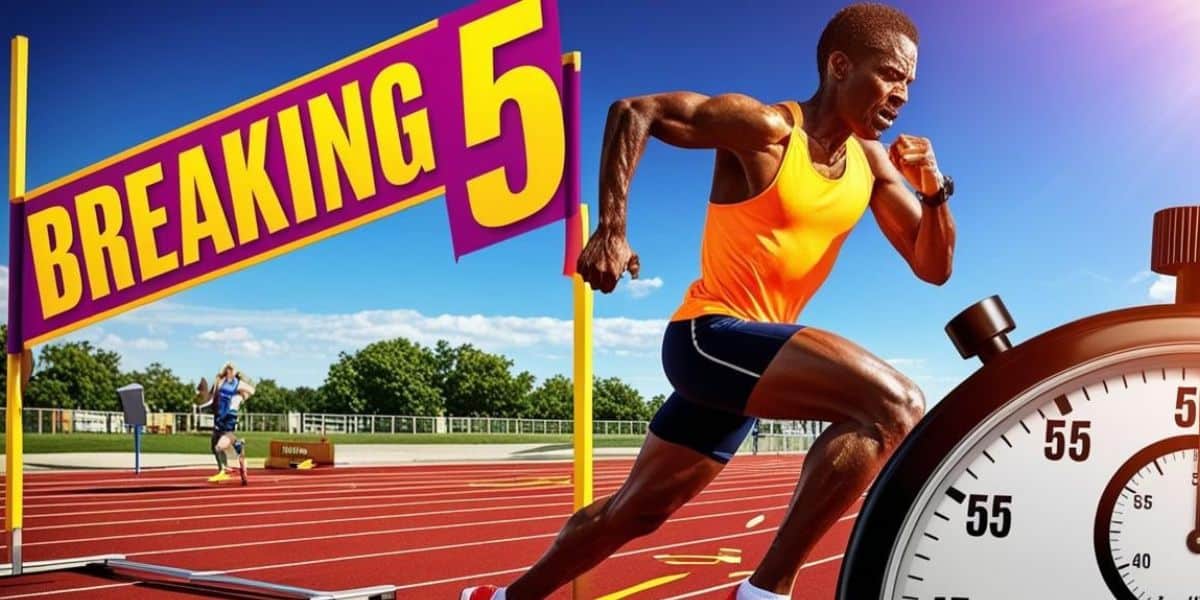 5 minute mile training